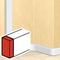 Einddeksel links of rechts DLP design 65 x 150 mm