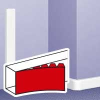 Deksel voor DLP design kabelgoot 50x150/65x150 - breedte 130mm