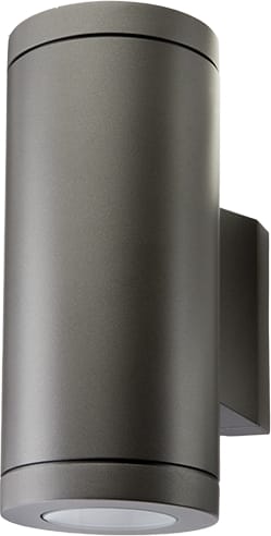 metro wandopbouw LED grafiet 2x6W LED GU10 230V IP65