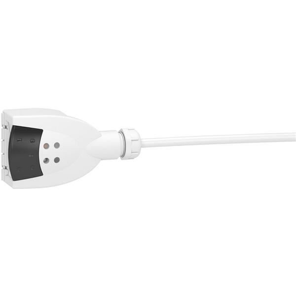Schneider Distr Aftakconnector 10 A met faseselectie, L + N + PE of 2L + PE, lengte 1m - KBC10DCC211