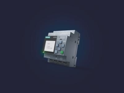 SIEMENS LOGO! 230RCE,logic module, display power supply / I/O: 115 V/230 V/relay, 8 DI/4 - 6ED10521FB080BA2