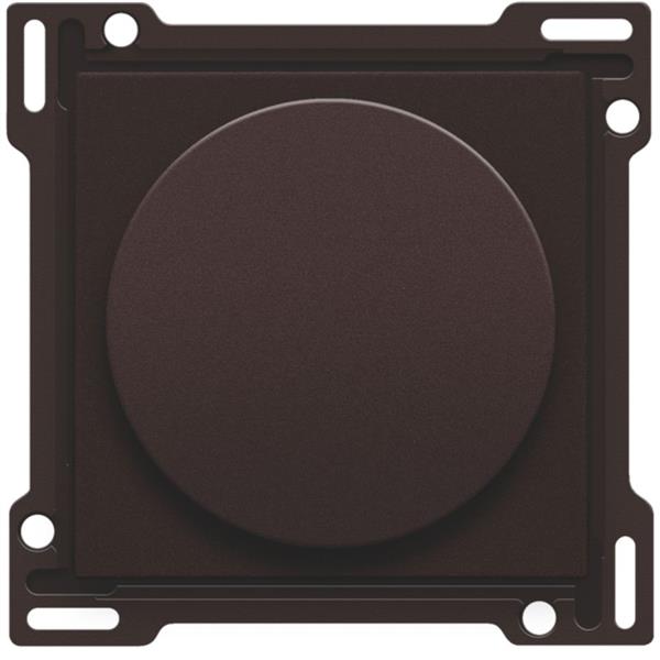 [3734773] NIKO - Toets draaiknopdimmer/snelheidsregelaar, inc. draaiknop, bruin - 124-31000