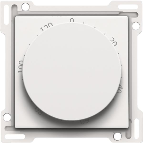 NIKO - Toets timer regelbaar tot 120 min., wit staal - 154-64906