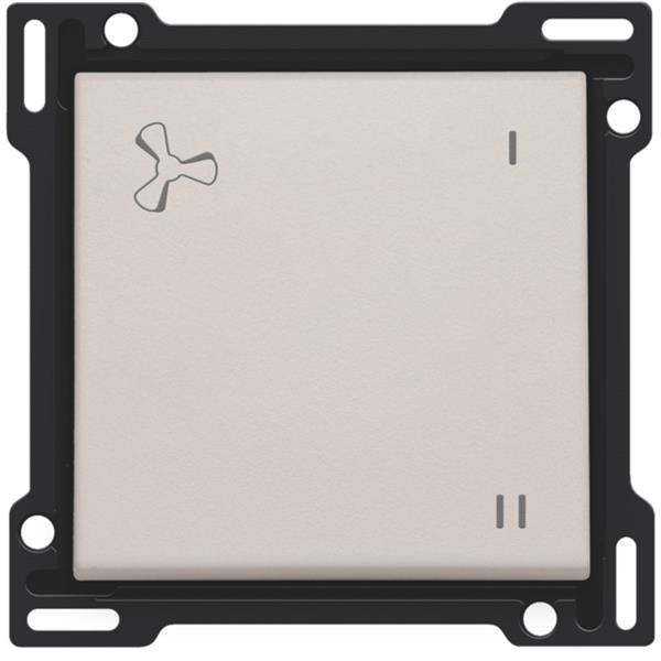 [3847215] Mechanically controlled ventilation control button, light grey
