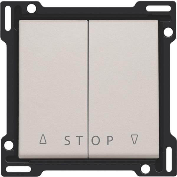 [3847238] NIKO - Key Double roller shutter push button for electronic controls, light gray - 102-65918