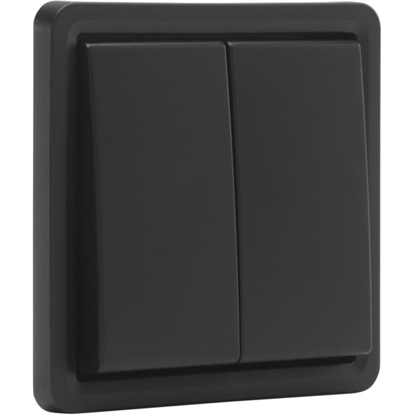 NIKO Hydro 2xdrukknop NO/NG zwart - 761-35000