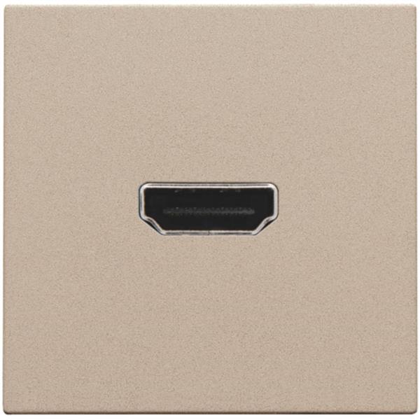 NIKO Aansluiting HDMI-HDMI champagne - 157-69417