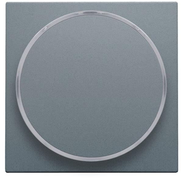 [4784679] NIKO - Bouton avec transp. Bouton poussoir Ring VR 6A avec base de lampe E10, acier gris - 220-64006