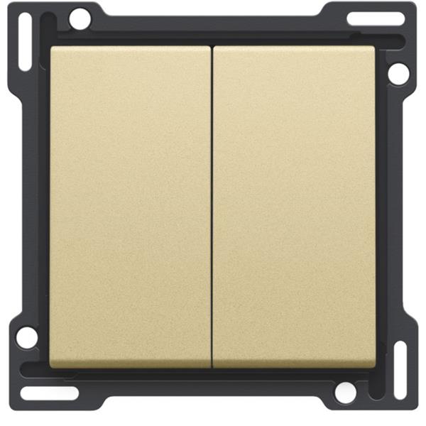 [4784709] NIKO 2x 1/2 TOETS ALU GOLD - 221-61505