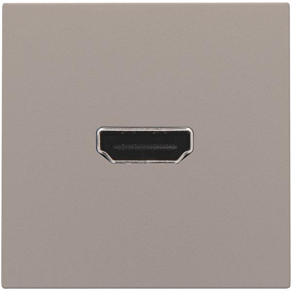 NIKO Aansl HDMI-HDMI brons - 123-69417