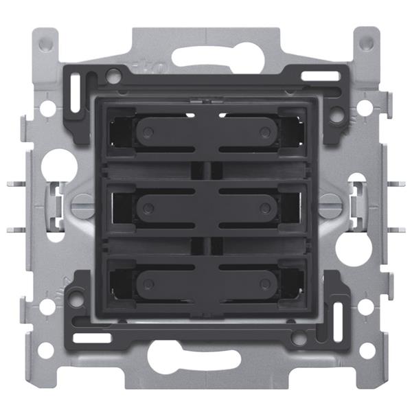 [5283389] NIKO - Base à un bouton-poussoir quadruple sans potentiel 24v, non, pince - 170-40050