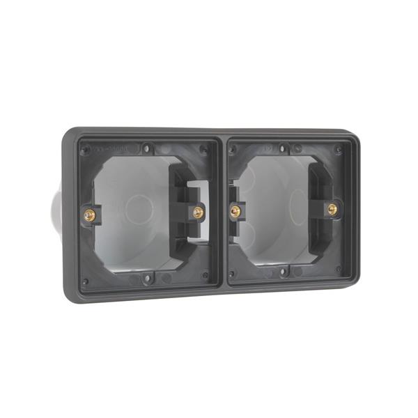 NIKO New Hydro inbouwkader 2x horizontaal - 761-75000