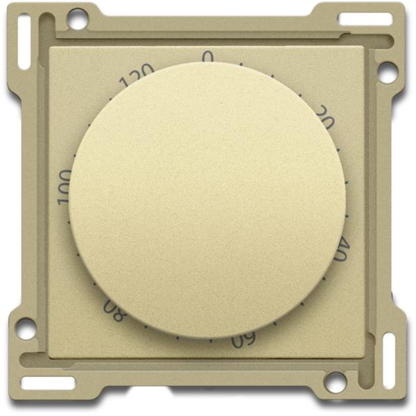 NIKO - Centraalplaat timer regelbaar tot 120 min., goud - 221-64906