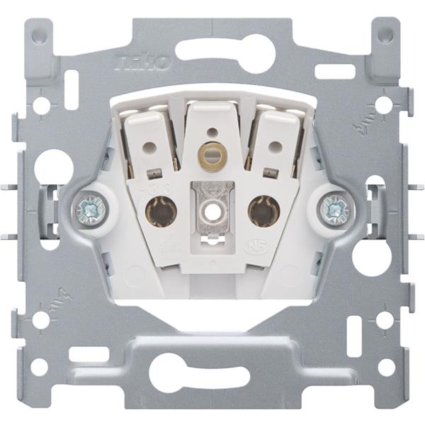 [5802780] NIKO - Prise de base sans mise à la terre, 21 mm, bornes à brancher - 170-31300