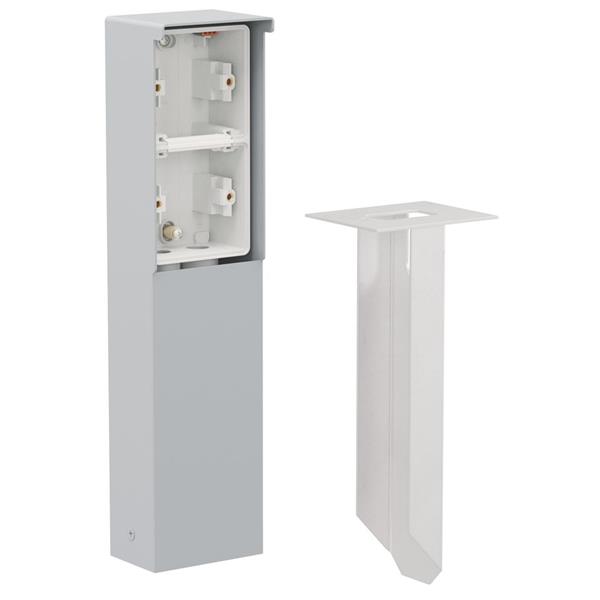 NIKO - Tuinpaal met grondpin voor 2 hydro functies, grijs - 700-36820