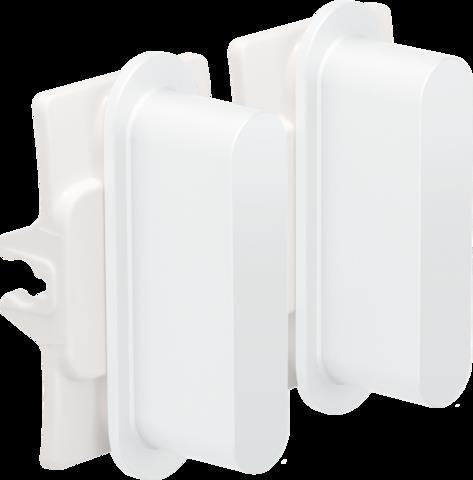 NIKO - Rocker set voor tweevoudige schakelfuncties, wit - 154-56002