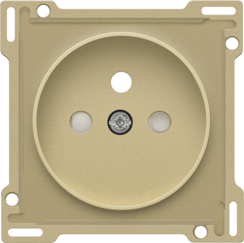 Afwerkingsset stopcontact penaarde,voor rocker en toggle, goud