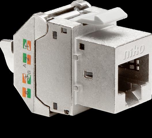 NIKO Afgeschermde RJ45-connector STP Cat. 5E - 650-45056