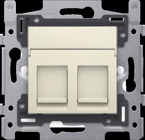 NIKO 2 RJ45-AANSLUITINGEN UTP - 100-66252