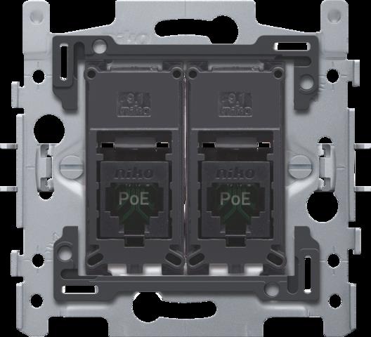 NIKO 2 RJ45-AANSLUITINGEN UTP - 170-66152