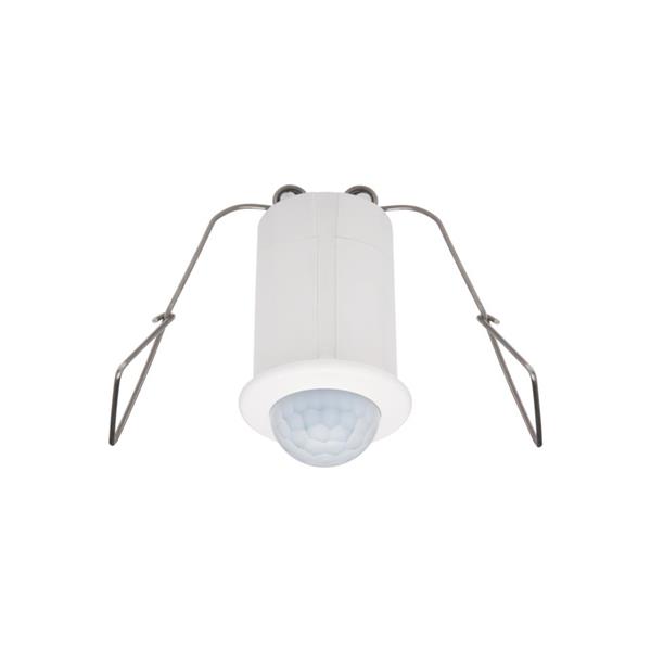 Mini-aanwezigheidsmelder,9,5 m,PIR 360°,230 V,1 kanaal,inbouw