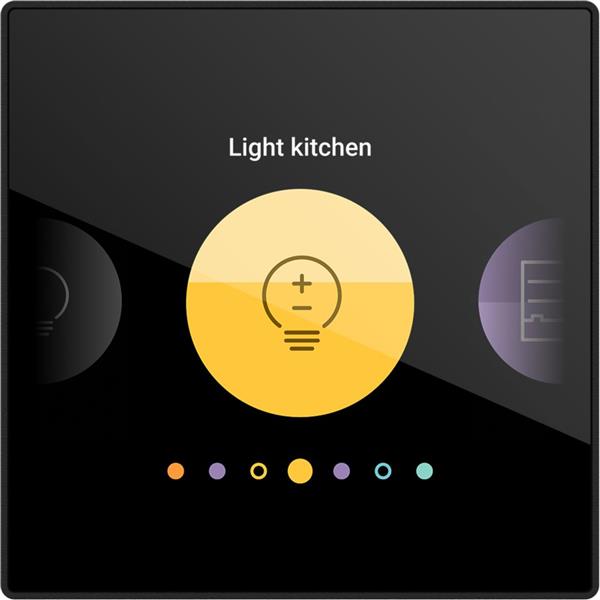 [6021981] NIKO - Digital zwart, bedieningsscherm NHC, 230v, klauw - 551-18000