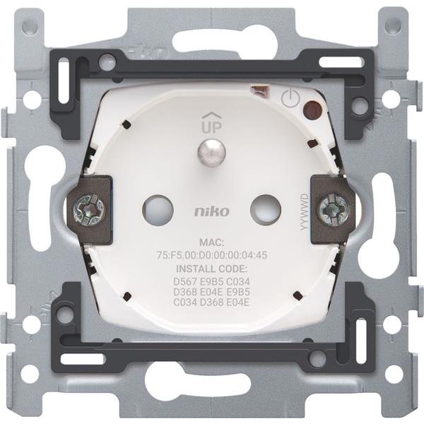 NIKO - NHC Geconn. stopcontact 16a, zigbee®, insteek - 170-33505