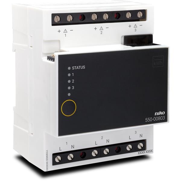 [4157971] NIKO Home Control meetmodule elektriciteit 3k - 550-00803