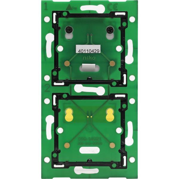 NIKO Home Control 2-v muurprint vert. 60mm - 550-14021