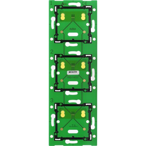 [4163196] NIKO Home Control 3-v muurprint vert. 71mm - 550-14037
