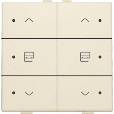 NIKO HC 2-voud. motorst.bediening 6xtoets+led - 100-52036