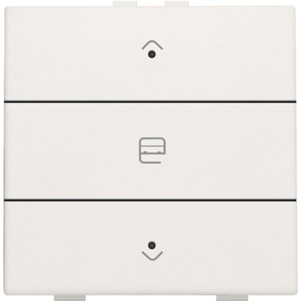 Commande moteur NHC à commande unique avec bouton 3 V + LED, Blanc d’origine
