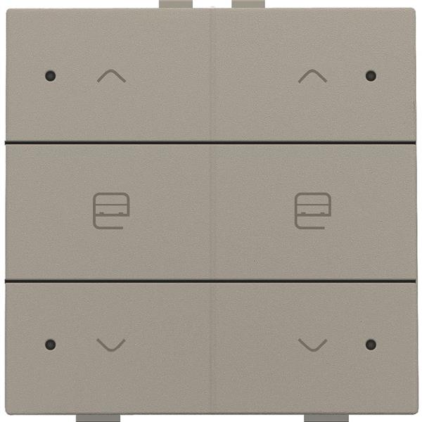 NIKO HC 2-voud. motorst.bediening 6xtoets+led - 123-52036