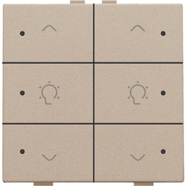 NIKO HC 2-voudige dimbediening 6xtoets+led - 157-52046