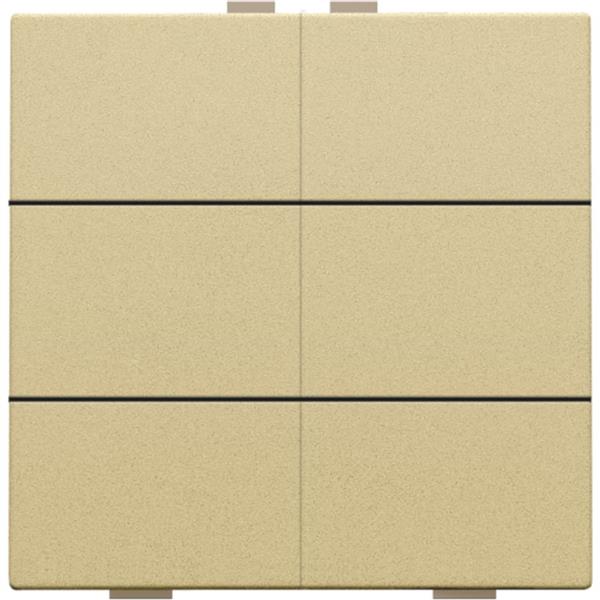 NIKO - NHC Zesvoudige drukknop, goud - 221-51006