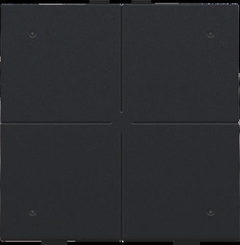 NIKO - Viervoudige drukknop met leds en comfortsensoren - 161-52204
