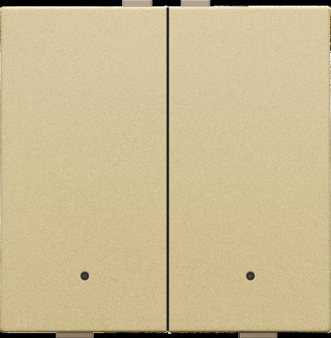 [7864812] Double bouton-poussoir avec LED et capteurs de confort