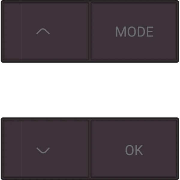 NIKO - afwerkingsset voor thermostaat, niko home control - 124-59053