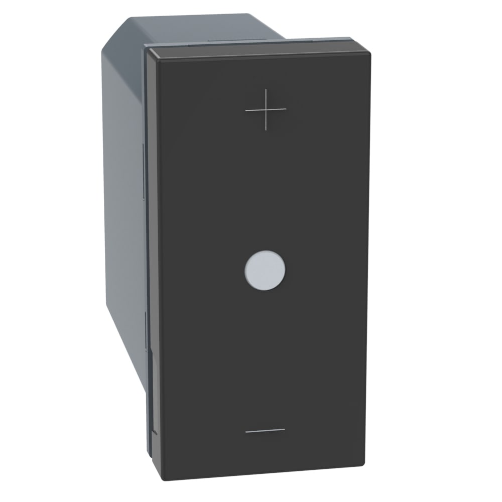 LightN dimmer 3 draads 150W 1 mod - zwart
