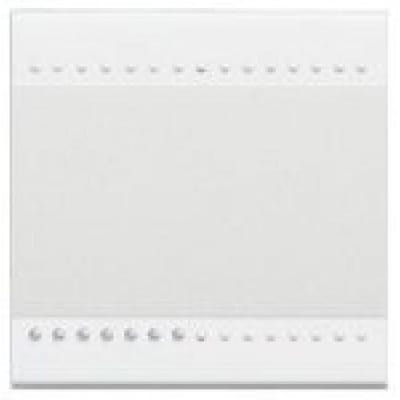 LivingLight - Verlichtbare toets 1 functie 2 modules wit