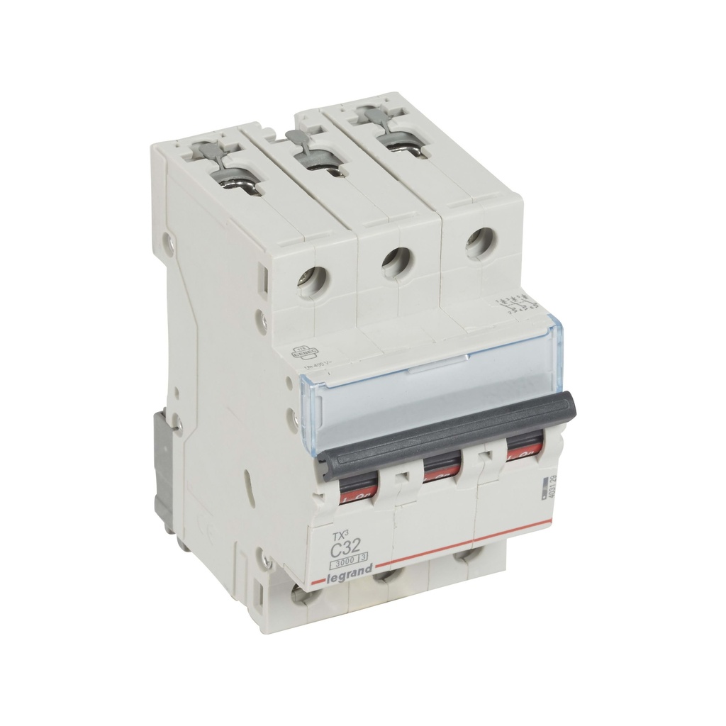 Automaat TX³ 3kA 3P C32 400V - 3 modules