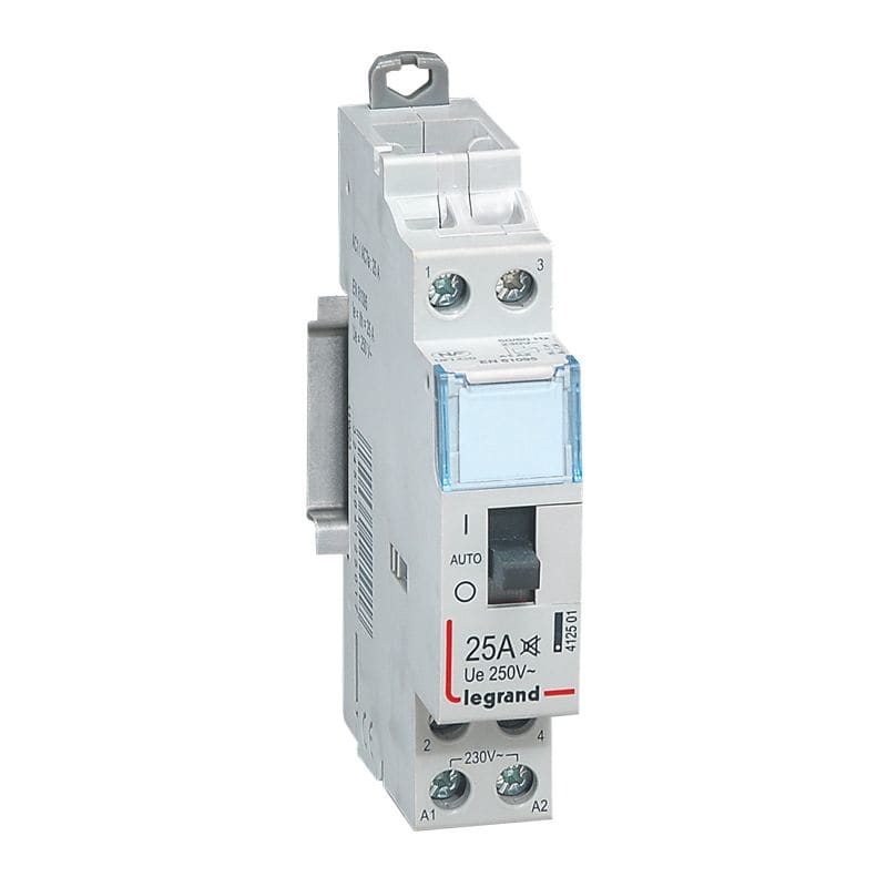 Gel.arm daluur cont. 2NO 25A 230V 1modul