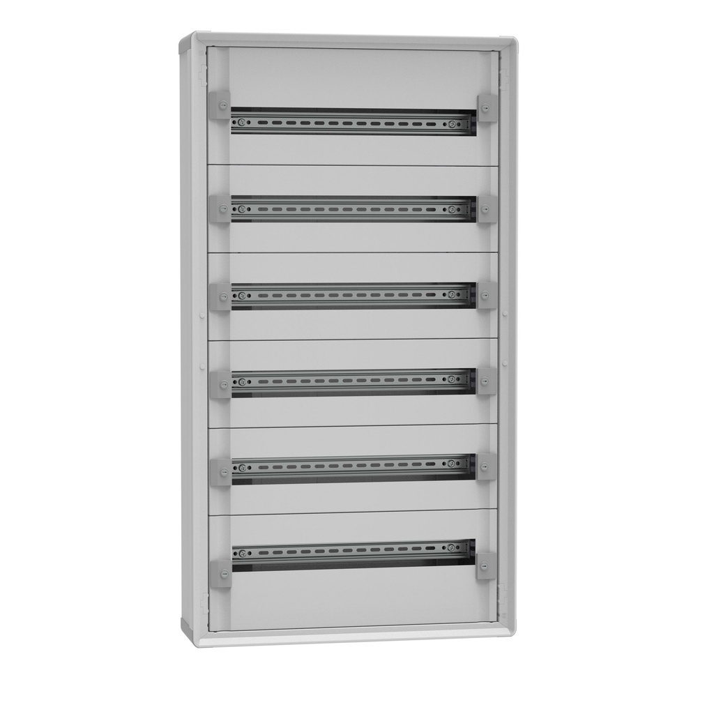 XL³HP 160 - Opbouwwandkast 6x24 mod - IP30 IK07 - 1050x575x150mm