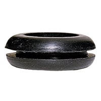 Draaddoorvoer diam. max 7 mm IP 55 - kunststof - zwart